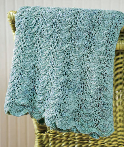 Knit Seaside Waves Free Ripple Stitch Knit
