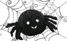 Knit Spider Free Halloween Pattern