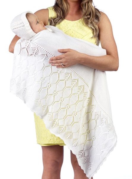 Knitted Baby Princess Blanket