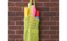 Lacy Market Bag Free Knitting Pattern