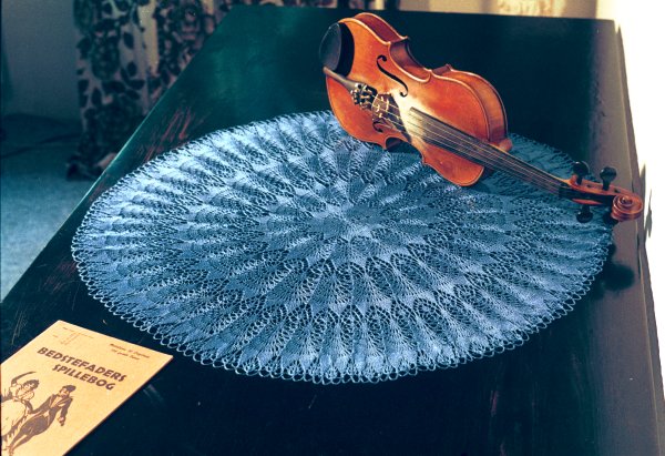 large round lace doily free knit pattern