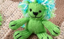 Leon the Lion Free Knitting Pattern