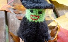 Little Witch Halloween Knit