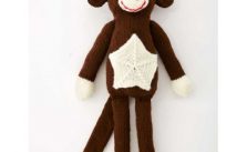 Lucy The Monkey Free Intermediate Child’s Toy Knit Pattern