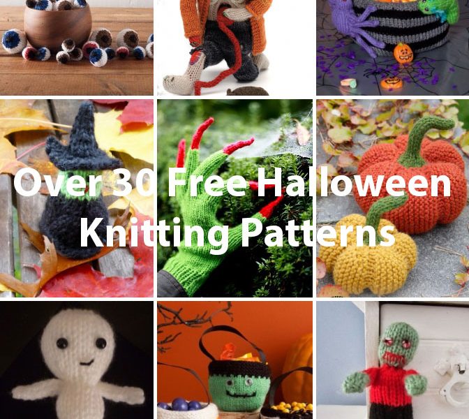 Over 30 Free Halloween Knitting Patterns
