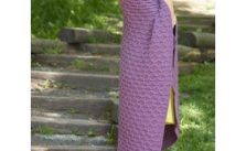 Patons Cushy Smocked Throw and Tea Cozy Free Knitting Patterns