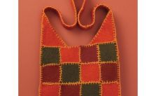 Patons Felted Patchwork Bag Free Knitting Pattern
