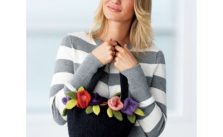 Patons Felted Posy Bag Free Knitting Pattern