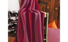 Patons Fiesta Textures Free Easy Afghan Knit Pattern