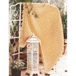 Patons Lacy Leaf Free Easy Afghan Knit Pattern