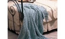 Patons Lacy Leaf Panels Free Knitting Pattern