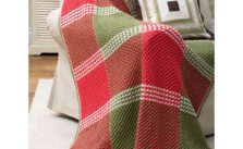 Patons Star Stitch Afghan Free Easy Knit Pattern