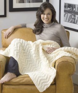 Quick Knit Blanket Free Pattern
