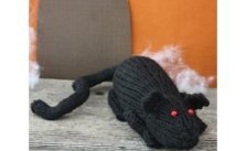 Rat Free Easy Toy Knit Pattern for Halloween