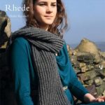 Rhede Ribbed Scarf Free Knitting Pattern