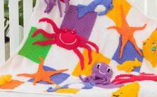 Sea Creatures Throw Free Knit Pattern