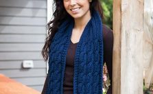 Seaman’s Scarf Pattern free knit