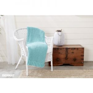 Shaker Knit Rib Blanket Free Pattern