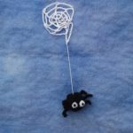 Spider and his web free knit pattern