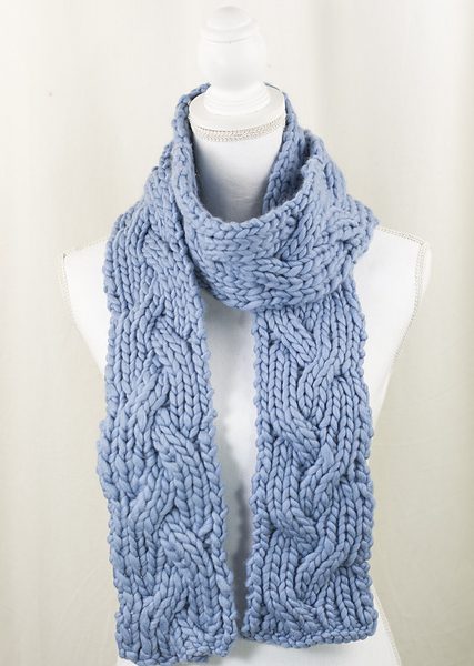 Spuntaneous Reversible Braid Scarf