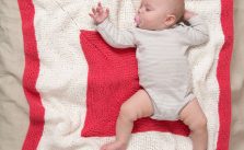 Square on Square Baby Blanket Free Knit