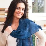 Starry Stole Free Knitting and Bead Pattern