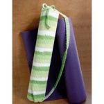 Stripes Yoga Bag Free Knitting Pattern