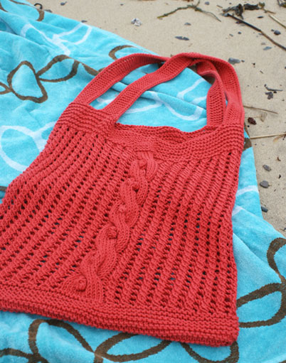 Sundance Beach Bag Free Knitting Pattern