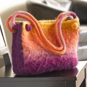 Sweet Curacao Bag Free Knitting Pattern