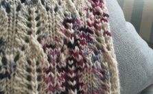 The Lazy Lacey Scarf Free Knit Pattern