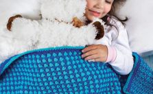 Toddler Blanket Free Knitting Pattern