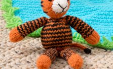 Tracy the Tiger Free Knitting Pattern