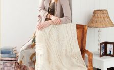 Treasure Chest Throw Free Knitting Pattern
