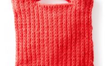 That’s My Bag, Baby Free Beginner Women’s Bag Knit Pattern
