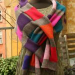 Holey scarf free knitting pattern