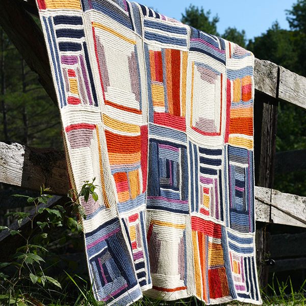 Log Cabin Mystery Cal Afghan