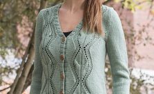 Angel Wings Cardigan Free Knitting Pattern