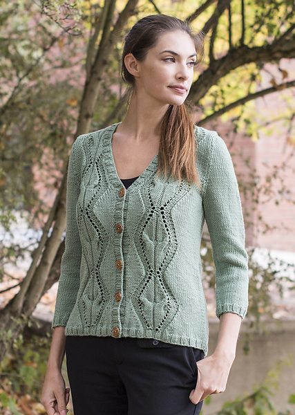 Angel Wings Cardigan Free Knitting Pattern
