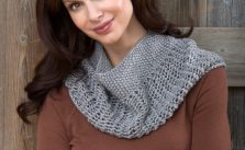 Charming Cowl Lace Knitting Pattern