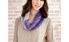 Cowl on the Bias Free Knitting Pattern