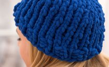 Easy Peasy Bulky Hat Free Knitting Pattern