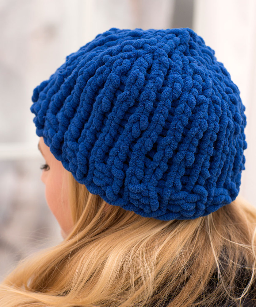 Easy Peasy Bulky Hat Free Knitting Pattern