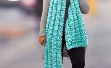 Everlasting Super Scarf free knitting pattern
