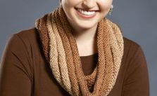 Free Knitting Pattern – Tiramisu Cowl