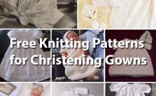 Free Knitting Patterns for Christening Gowns