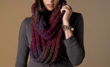 Out of This World Cowl Free Knitting Pattern