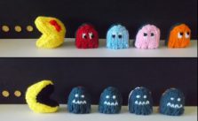 Pac-Man Play Set Free Knitting Pattern
