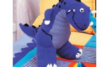 Patons T Rex Toy Free Knitting Pattern