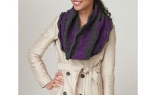 Ripple Cowl Free Easy Women’s Knit Pattern