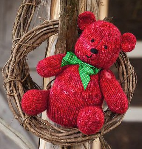 Ruby Bear Free Knitting Pattern